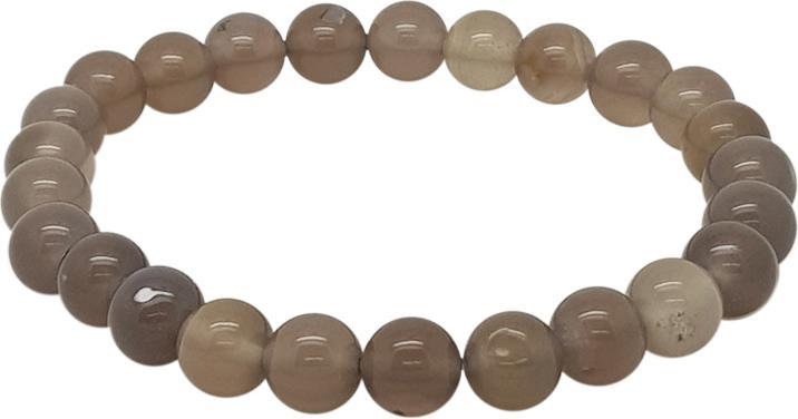 Immagine prodotto Leyda Bracciale Uomo Camere Agata (20 cm, Pietra)