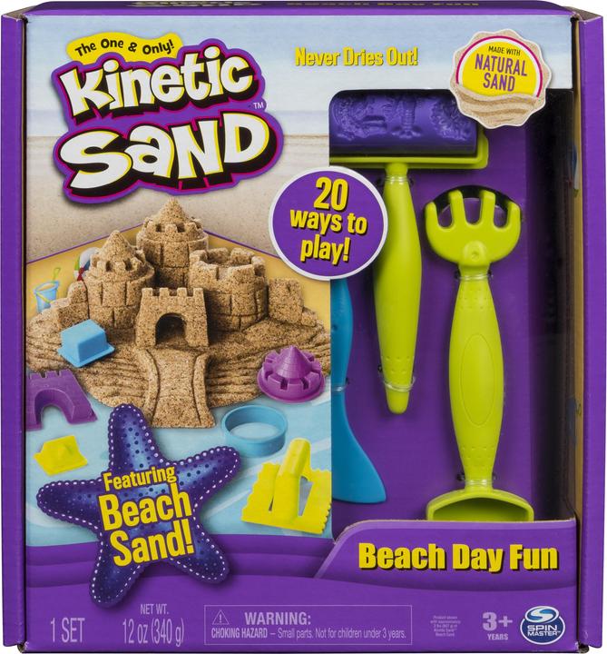 Actual product image Spin Master Kinetic Sand Beach Day Fun Kit