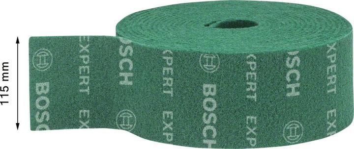 Image du produit Bosch Professional Zubehör Expert N880 Rouleau de non-tissé pour ponçage manuel, 150 mm x10 m, nettoyage, 10 pces.