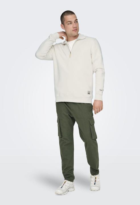 Actual product image Only & Sons Regular fit High neck sweatshirt Sweatshirt (L)