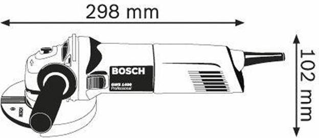 Image du produit Bosch Professional Gws 1400 (125 mm)