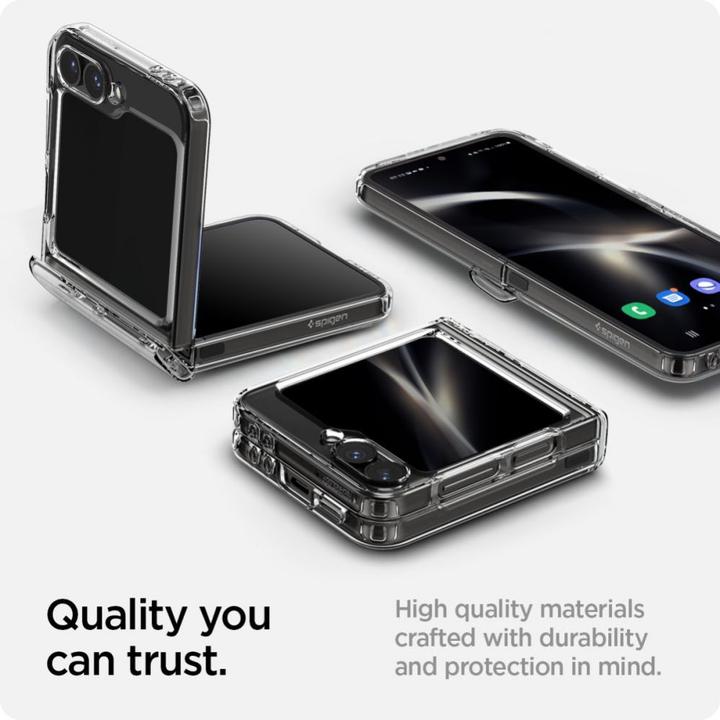 Actual product image Spigen Ultra Hybrid TPU Back Cover Transparent Samsung Galaxy Z Flip 6 (Samsung Galaxy Z Flip6)