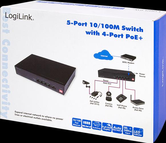 Produktbild LogiLink NS0098 (5 Ports)