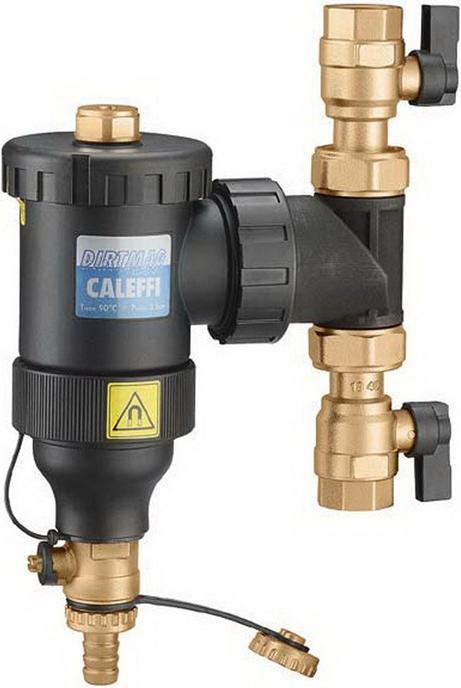 Caleffi DIRTMAG sludge separator with magnet, in technopolymer 1 1/4inch