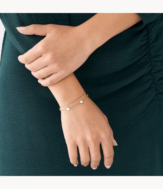 Image du produit Fossil Bracelet de bijoux (19 cm, Acier inoxydable)