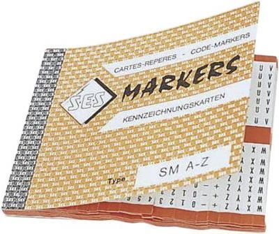 Rs Pro Kabelmarker Heft Zahlen-Symbole-Buchst.