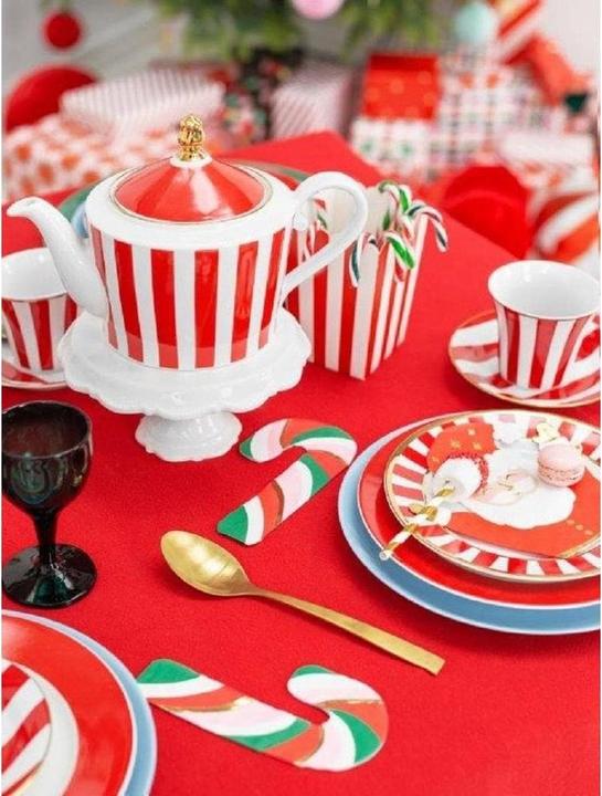 Image du produit Partydeco Serviettes de Noël (20 x, 2 x 17 x 18 cm)