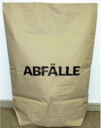 Produktbild Soennecken Müllsack 120l 70g 2lagig Papier natronbraun 25 St./Pack. (25 x, 120 l)