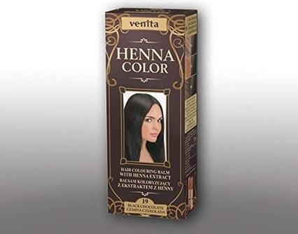 Image du produit Venita - Henna Coloring Lotion From Henna 19 Chocolate 75Ml (19 Czarna Czekolada)
