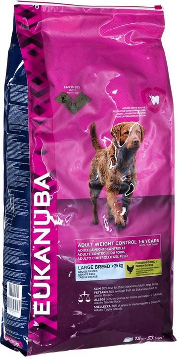 Produktbild Eukanuba Dog Weight Control Large (Adult, 1 Stk., 15000 g)