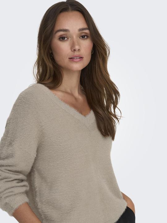 Actual product image JdY V-neck knit jumper (L)