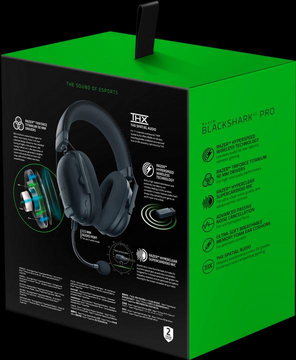 Image du produit Razer Blackshark V2 Pro (Sans fil)