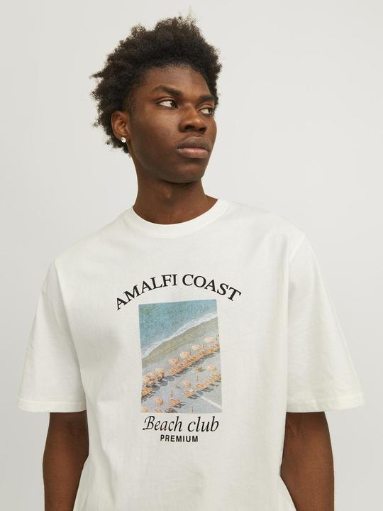 Actual product image Jack & Jones Printed round neck T-shirt T-shirt (S)