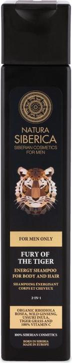 Actual product image Natura Siberica Fury Of The Tiger Shampoo (250 ml, Liquid shampoo)