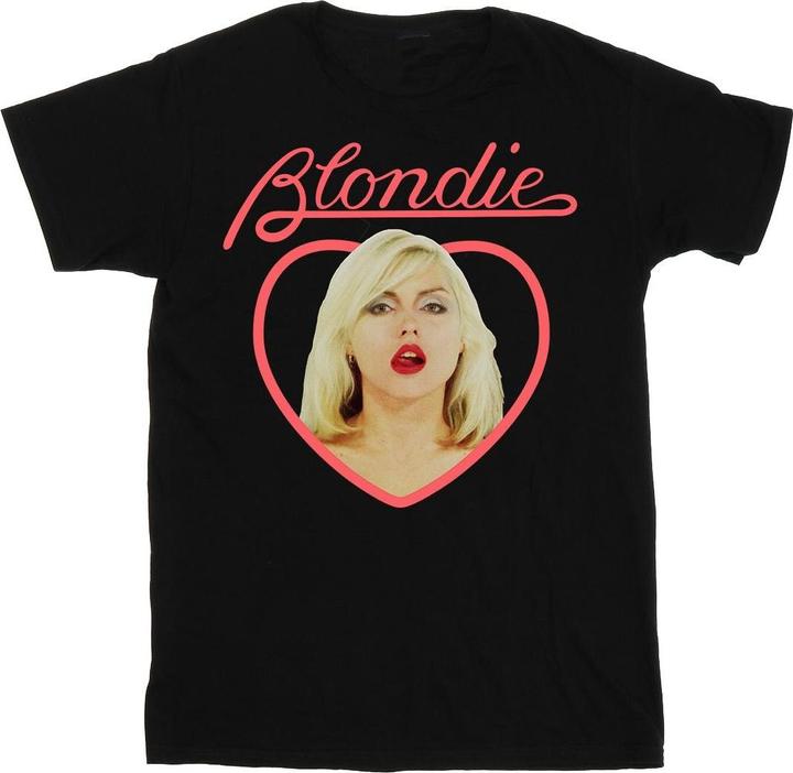 Blondie Heart Face Boyfriend Fit TShirt