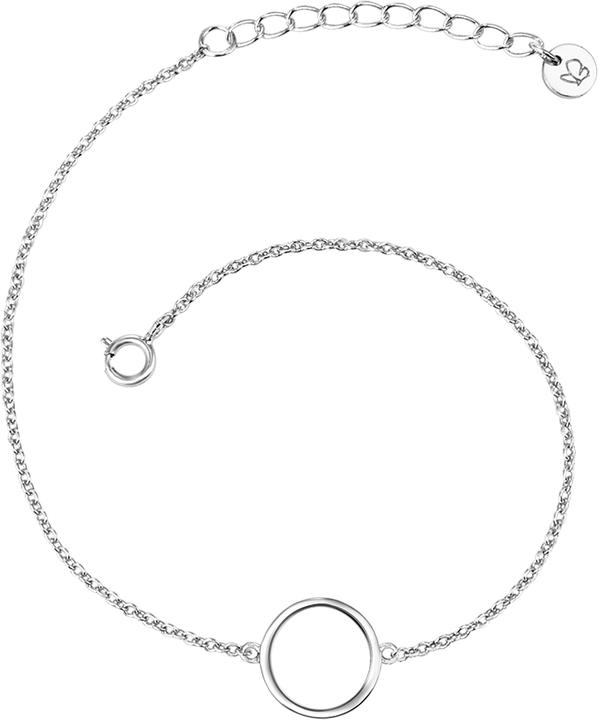 Produktbild Glanzstücke München Damen Sterling Silber silber 17,0 cm Basislänge + 3,0 cm Verlängerung - 10202 (17 cm, Sterling Silber)