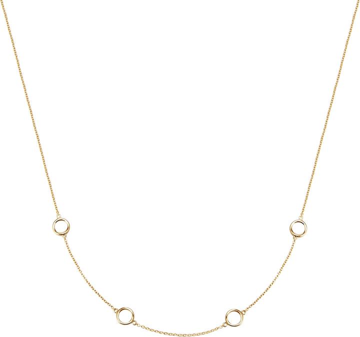 Image du produit Glanzstücke München Femme argent sterling or jaune 40,0 cm chaîne de base + 5,0 cm extension - 10254 (Argent Sterling, 40 - 45 cm)