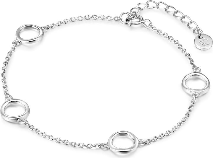 Produktbild Glanzstücke München Damen Sterling Silber silber 17,0 cm Basislänge + 3,0 cm Verlängerung - 10246 (17 cm, Sterling Silber)