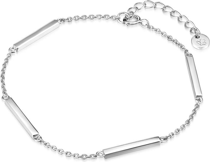 Produktbild Glanzstücke München Damen Sterling Silber silber 17,0 cm Basislänge + 3,0 cm Verlängerung - 10208 (17 cm, Sterling Silber)