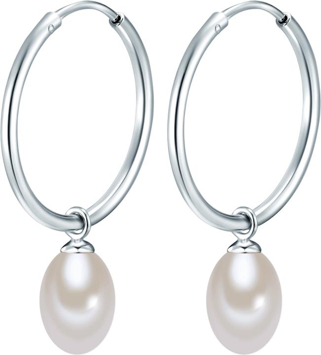 Actual product image Valero Pearls Ladies Sterling Silver Freshwater Cultured Pearl Silver - 10870 (Sterling Silver)