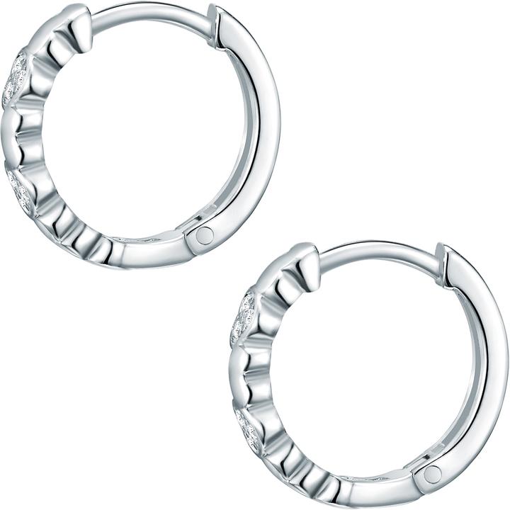 Image du produit Rafaela Donata Femme coeur argent sterling zirconium argent - 11128 (Argent Sterling)