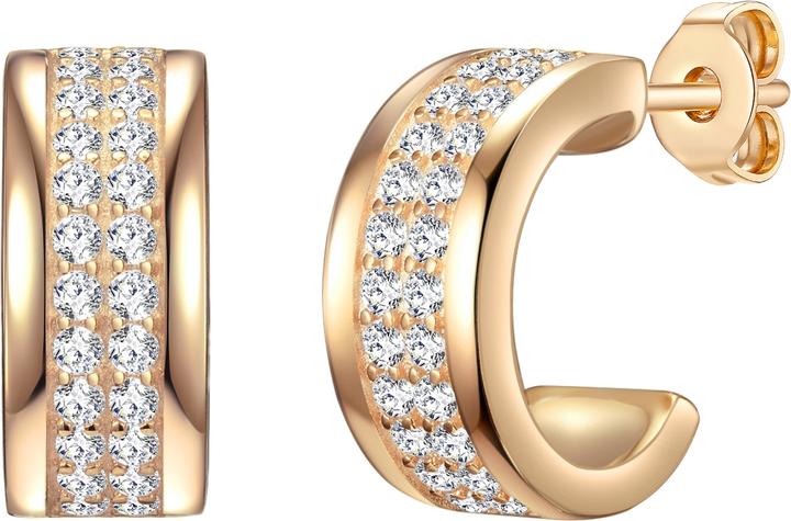 Produktbild Rafaela Donata Damen Sterling Silber Zirkonia gelbgold - 11118 (Sterling Silber)