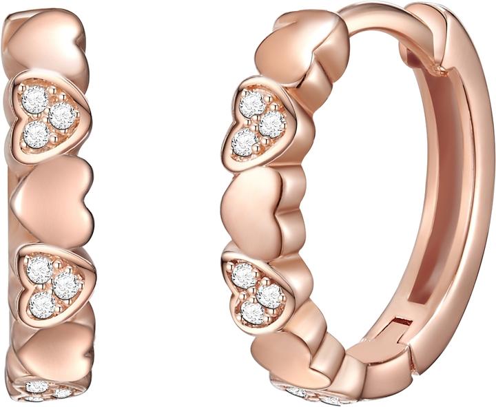 Produktbild Rafaela Donata Damen Herz Sterling Silber Zirkonia roségold - 11130 (Sterling Silber)