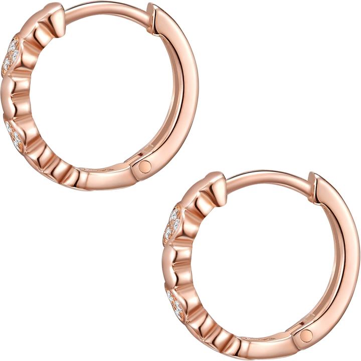 Produktbild Rafaela Donata Damen Herz Sterling Silber Zirkonia roségold - 11130 (Sterling Silber)