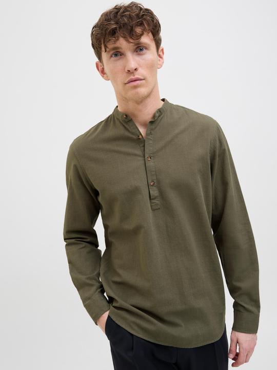 Immagine prodotto Jack & Jones Jjesummer Half Placket Shirt Ls Sn (M)