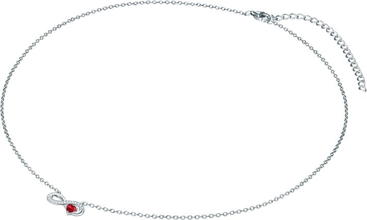 Produktbild Rafaela Donata Damen Infinity/Herz Sterling Silber Zirkonia silber 42,0 cm Basiskette + 7,0 cm Verlängerung - 11384 (Sterling Silber, 42 - 49 cm)