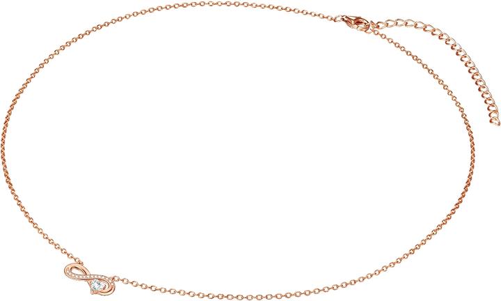 Produktbild Rafaela Donata Damen Infinity/Herz Sterling Silber Zirkonia roségold 42,0 cm Basiskette + 7,0 cm Verlängerung - 113 (Sterling Silber, 42 - 49 cm)