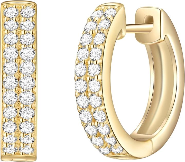 Produktbild Rafaela Donata Damen Sterling Silber Zirkonia gelbgold - 11410 (Sterling Silber)