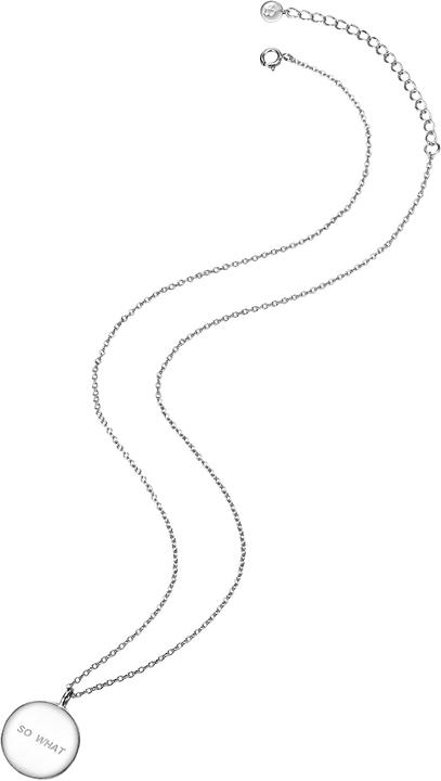 Immagine prodotto Glanzstücke München Catena da donna So What in argento sterling 40,0 cm + 5,0 cm di estensione - 11570 (Argento, 40 - 45 cm)