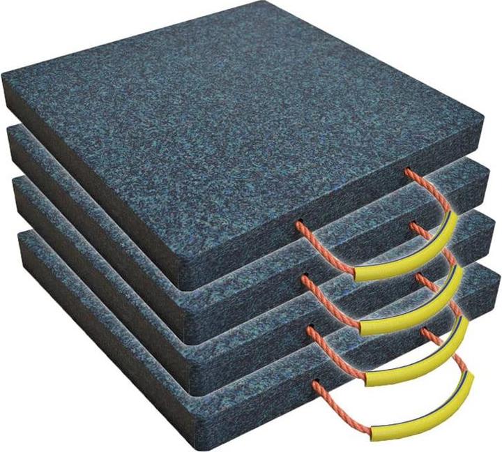 Produktbild LuxTek 4 Stück Abstützplatten