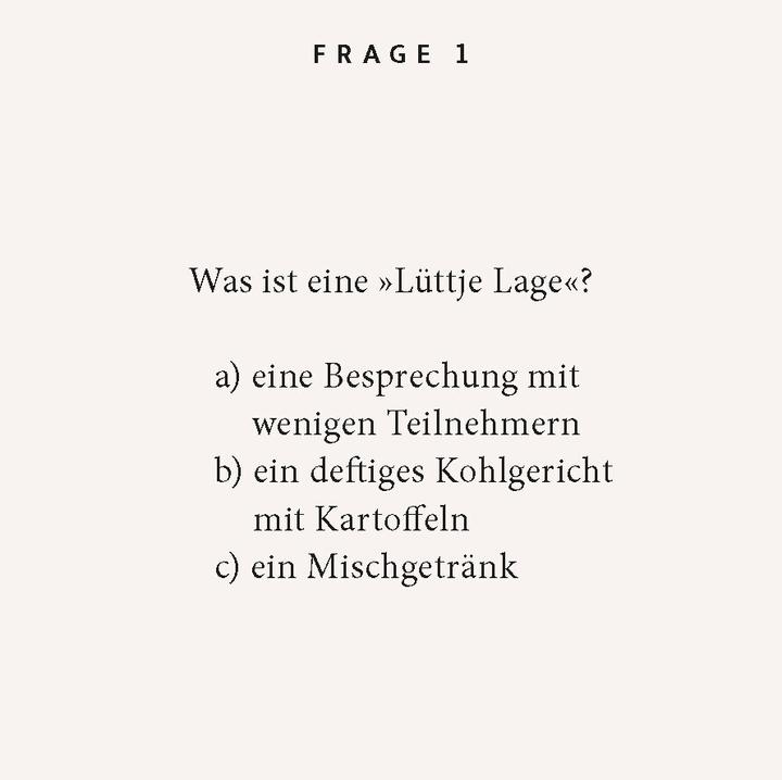 Nährwerte und Zutaten Niedersachsen-Quiz (Deutsch)