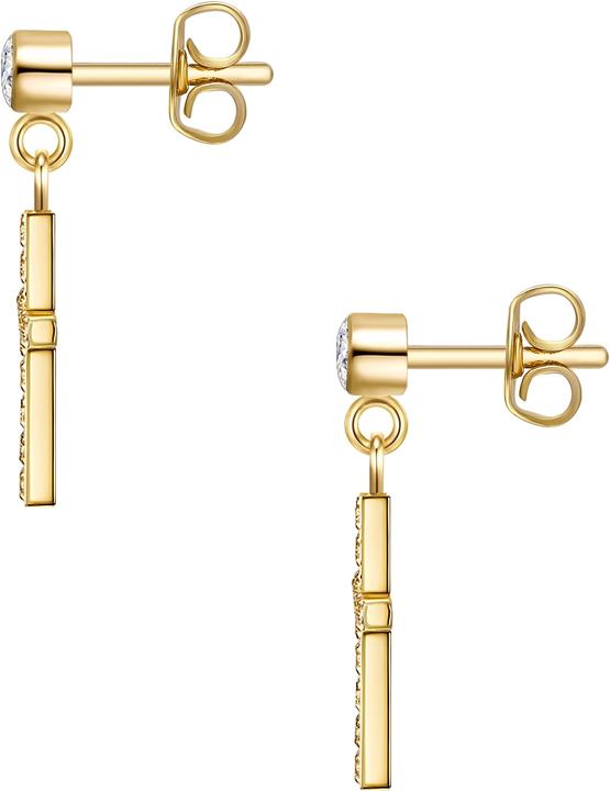 Produktbild Eastside Damen Kreuz Edelstahl Zirkonia gelbgold - 15208 (Edelstahl)