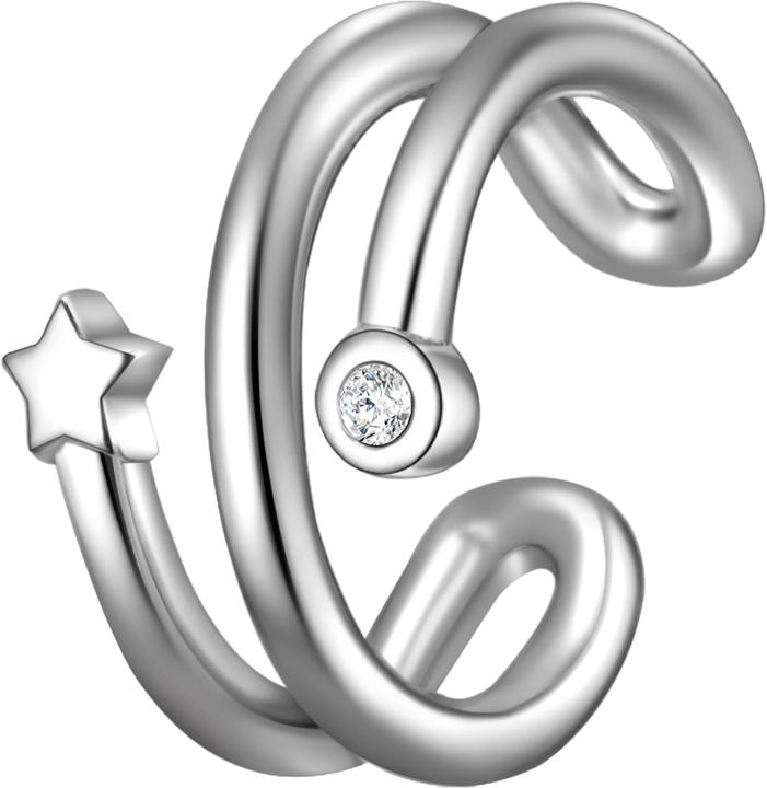 Glanzstücke München Damen Stern Sterling Silber Zirkonia silber - 11834 (Sterling Silber)