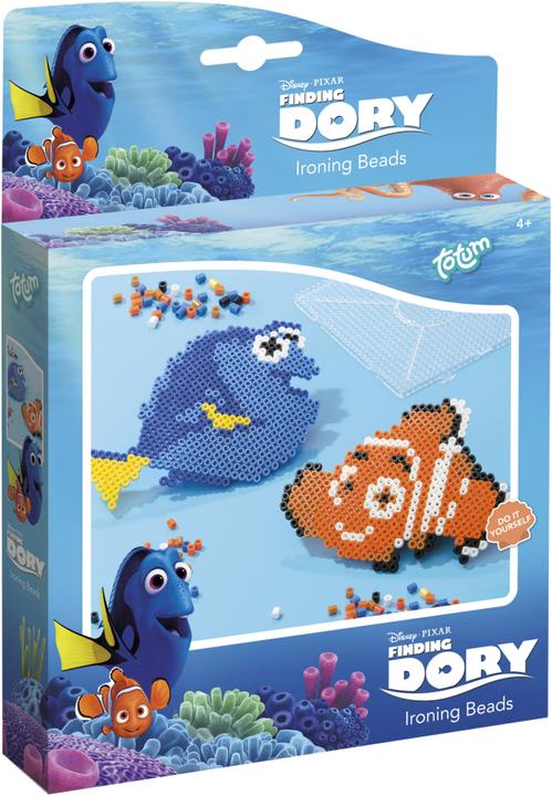 Actual product image Totum Finding Dory iron-on beads