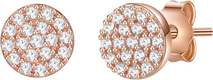 Image du produit Glanzstücke München Femme cercle argent sterling zirconium or rose - 15414 (Argent 925)