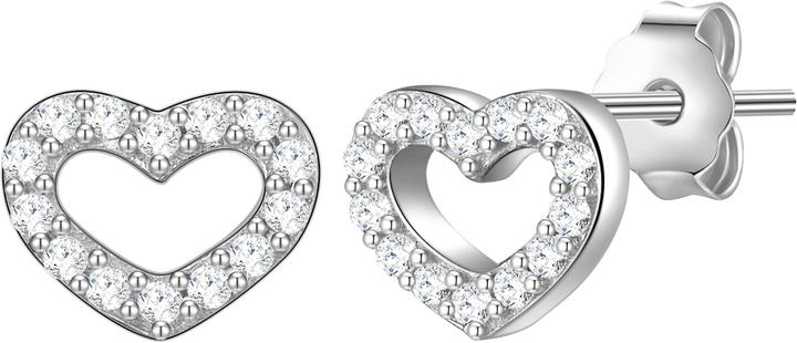 Glanzstücke München Damen Herz Sterling Silber Topas silber - 15592 (Sterling Silber)