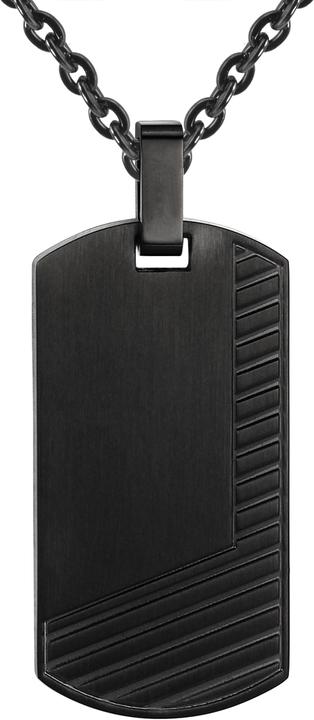 Immagine prodotto True Rebels Acciaio inossidabile da uomo nero 50,0 cm - 50 (Acciaio inossidabile, 50 cm)