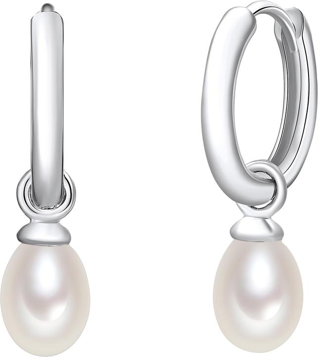 Produktbild Valero Pearls Damen Sterling Silber Süsswasser-Zuchtperle silber - 930 (Sterling Silber)
