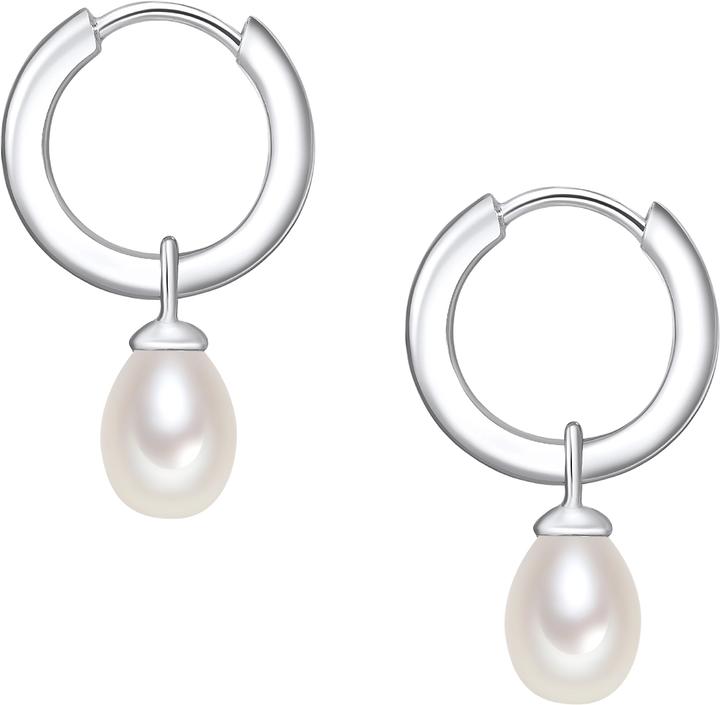 Produktbild Valero Pearls Damen Sterling Silber Süsswasser-Zuchtperle silber - 930 (Sterling Silber)