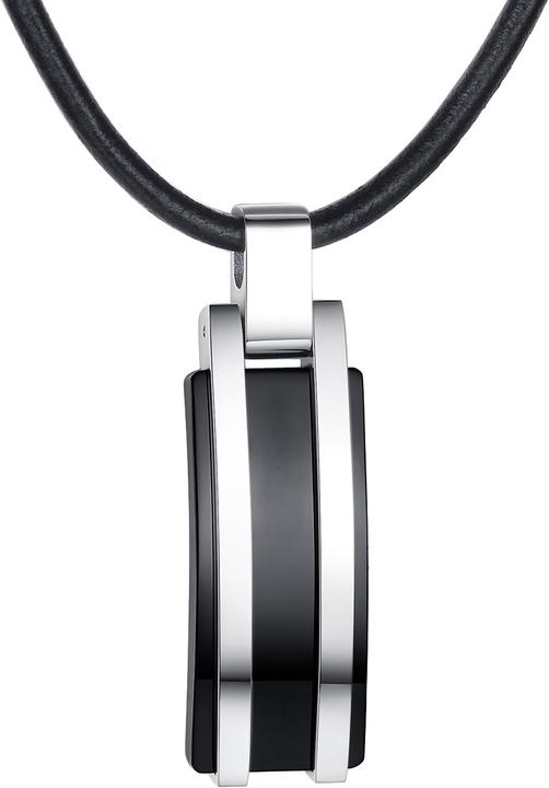 Actual product image True Rebels Men genuine leather black 51.0 cm - 96 (Genuine leather, 51 cm)