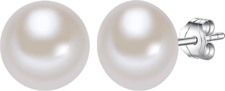 Valero Pearls Damen Sterling Silber Süsswasser-Zuchtperle silber - 3028 (Sterling Silber)