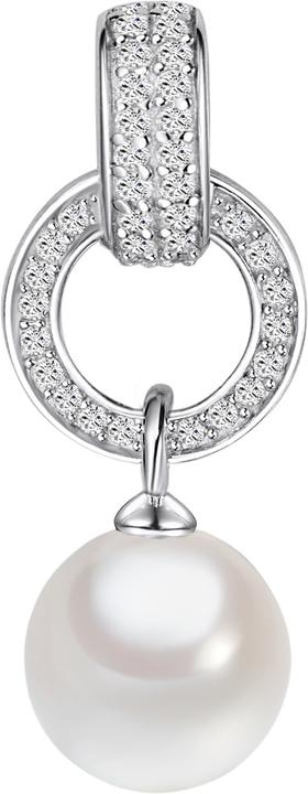 Produktbild Rafaela Donata Damen Sterling Silber Zirkonia Muschelkernperle silber - 3168 (Sterling Silber)