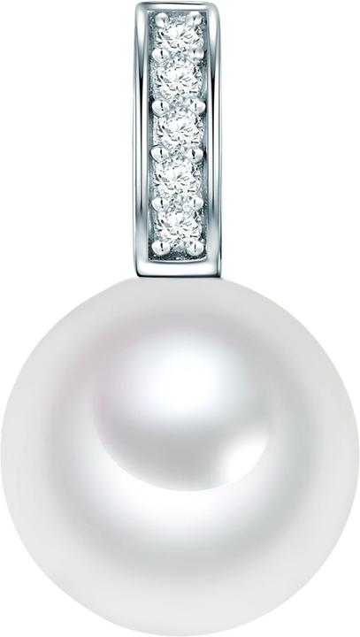 Actual product image Rafaela Donata Ladies Sterling Silver Cubic Zirconia Shell Core Pearl Silver - 3178 (Sterling Silver)