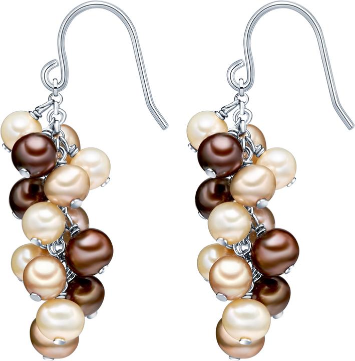 Produktbild Valero Pearls Damen Sterling Silber Süsswasser-Zuchtperle silber - 3086 (Sterling Silber)