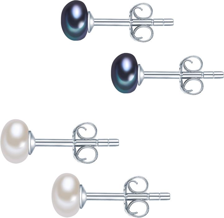 Immagine prodotto Valero Pearls Donna in argento sterling con perle d'acqua dolce coltivate - 3332 (Argento)