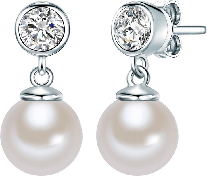 Produktbild Rafaela Donata Damen Sterling Silber Zirkonia Muschelkernperle silber - 3566 (Sterling Silber)